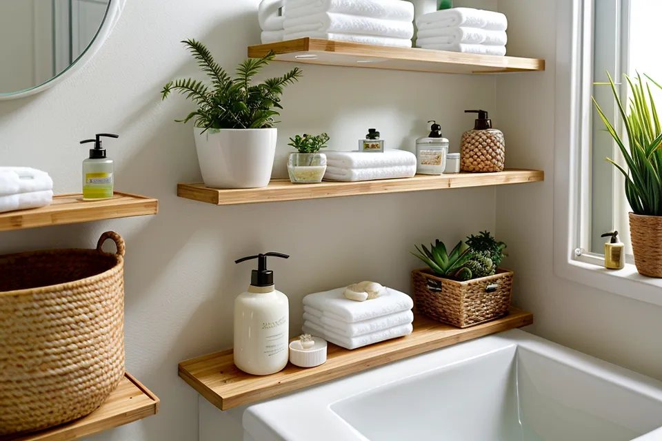 Candle and soft towels for calming dental anxiety during an oral hygiene routine