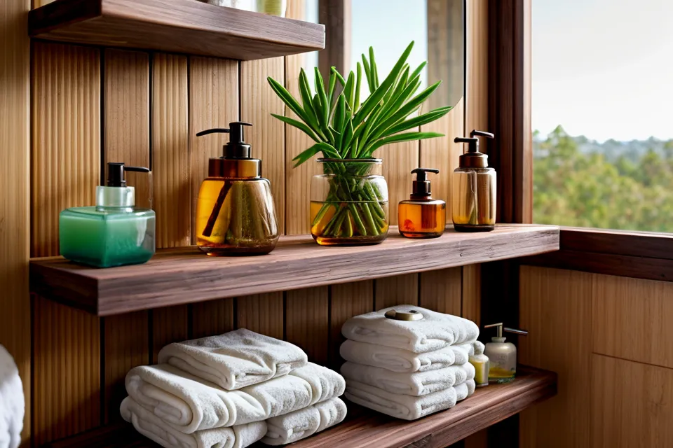 Sensory-friendly bathroom setup used for a home dental care routine to ease dental anxiety